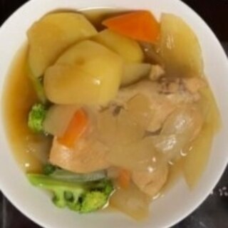 スープカレー煮込み